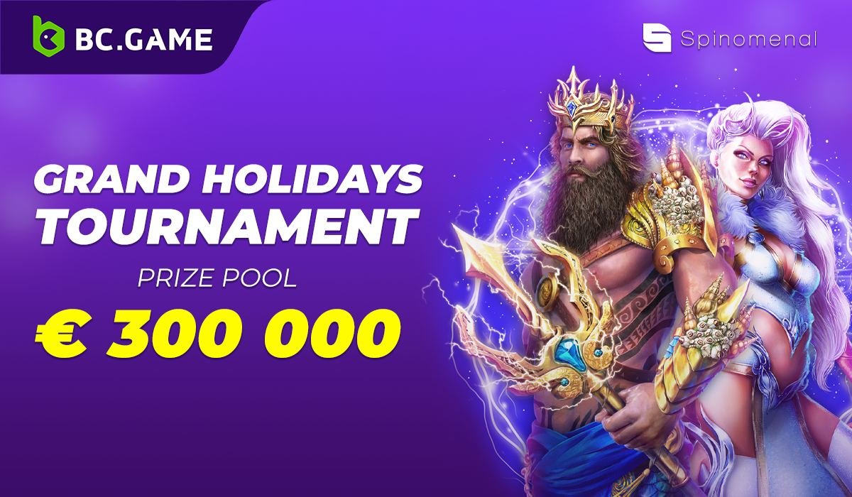 Don't miss out The Grand Holidays Tournament by <a href="/spinomenal/">Spinomenal</a>!

Round 5 LIVE now with prizes worth €40,000!

Till 28th Nov you are eligible to receive x4 points + x4 credits for the final round!

➡️Book Of Rampage
➡️Queen Of Ice
➡️Lucky Jack

More info: bit.ly/3oXvkCH
