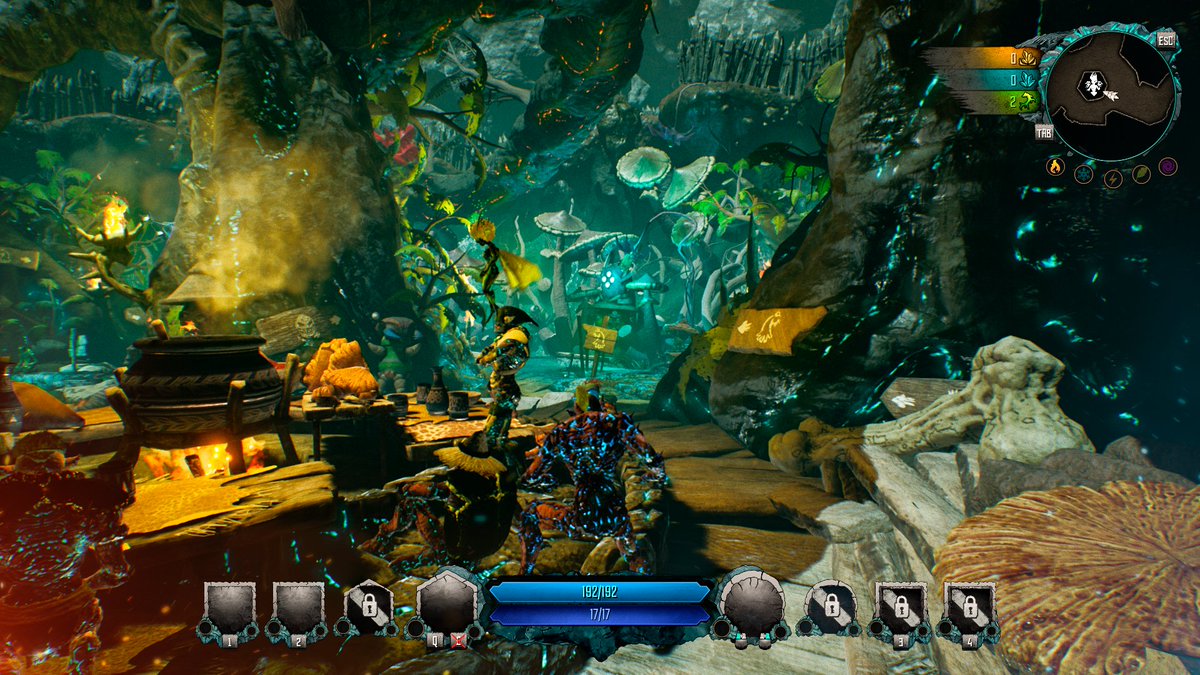 When you come back after a hard day of killing monsters and healing roots and Mom says you're just in time for dinner. #goodsoup 👌
Buy now: bit.ly/Arboria_Steam
#roguelite #actionRPG #fantasy #indiegame #gamedev #gaming #RPG #screenshotsaturday <a href="/ScreenshotSatRT/">#ScreenshotSaturday 🕹</a>