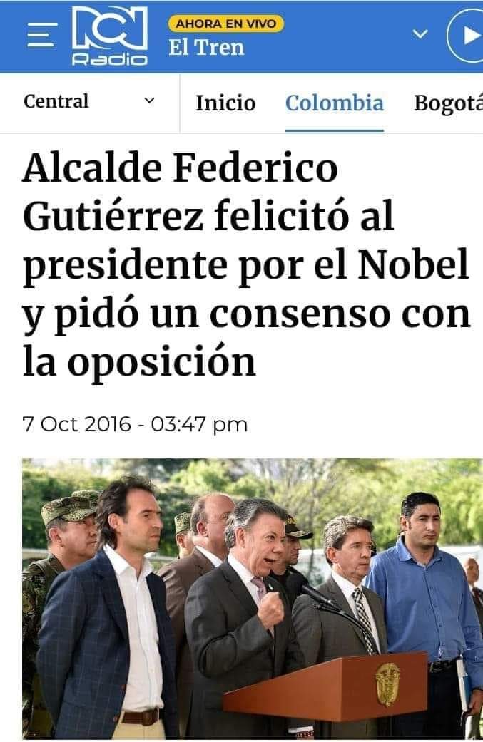 JesucristoJara1's tweet photo. Ojito pues que la historia no se vuelva a repetir y nos resulte un nobel, un pro - farc - un aliado constructor, y otro tetra # dos (2). https://t.co/jn8fFmjTJS