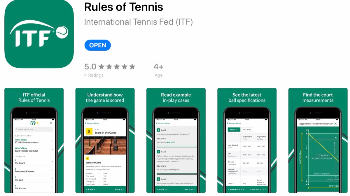 Tennis_Ireland's tweet photo. Are you new to tennis but unsure of some of the rules?!🤔

Download the free ITF Rules of Tennis app so you'll have all the rules on the go!🎾

@worldtennis #tennis #playtennis #rulesoftennis #mycourt https://t.co/AM9eBzyfdL
