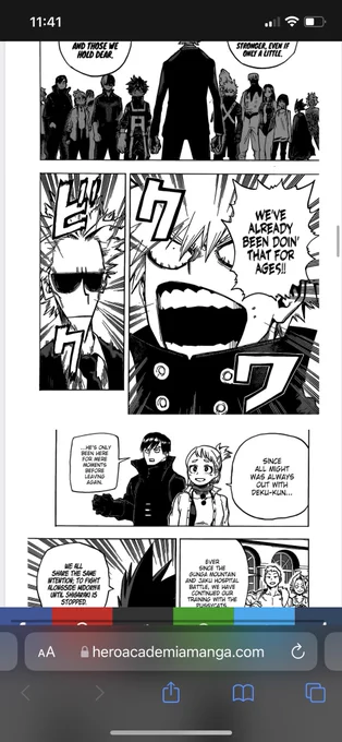 #bnha335 #mha335
Uraraka translating what he meant first 🥰🥰 