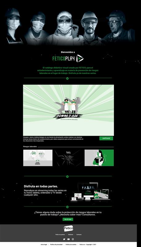 sindicatofetico's tweet photo. Conoce #FeticoPlay la nueva web entretenimiento y aprendizaje en materia de #prevención Más información en: https://t.co/oo4p9slq9J

#saludlaboral #sindicalismomoderno https://t.co/vXOj4nprpx