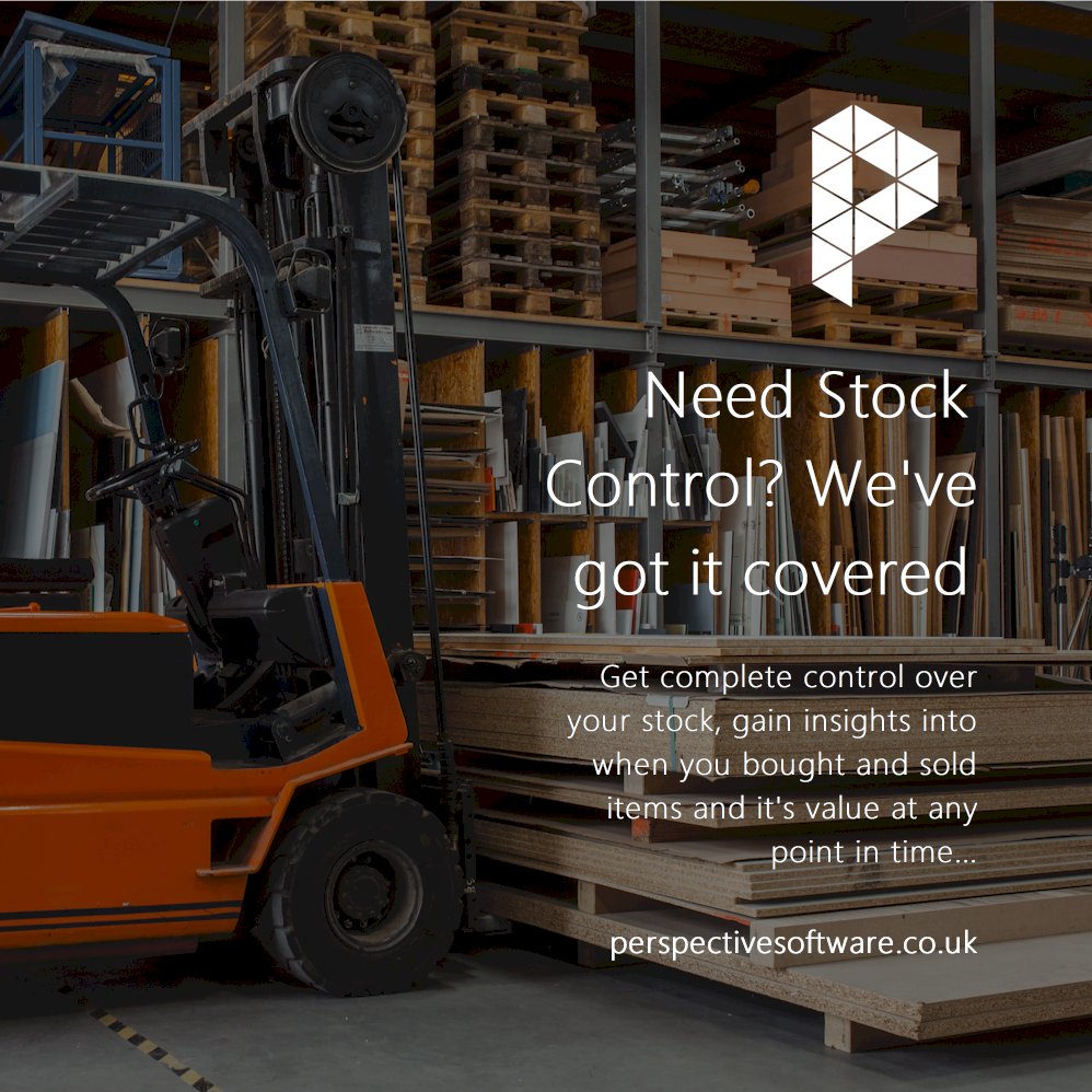 MyPerspectiveUK's tweet photo. Need to get on top of your stock? Perspective helps you keep control at every stage!

#crm #business #erp #marketing #software #sales #b2b #technology #cloud #crmsoftware #erpsoftware #mobileapp #automation #stockcontrol #smallbusiness #dashboard #realtime #lincoln #perspective https://t.co/bKHr8JWQ9C