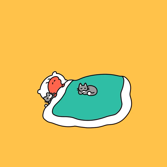 なんでどこにでもついてきてくれるの?☺️ 