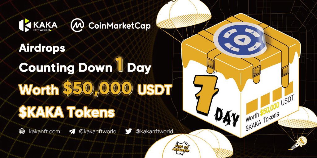 kakanftworld's tweet photo. 🎁Airdrops on @CoinMarketCap 

⏰Ends in less than 2️⃣ days

💸Total value ➡️$50,000 USD worth of $KAKA on Binance Smart Chain 

🐰 $KAKA to the moon🚀🚀🌕

To be one of the winners at Santa KA-Laus event

Hurry up and take part through 🔗
https://t.co/lgL2aX4huz

#tokens  #BSC https://t.co/5MTCJfU3ji