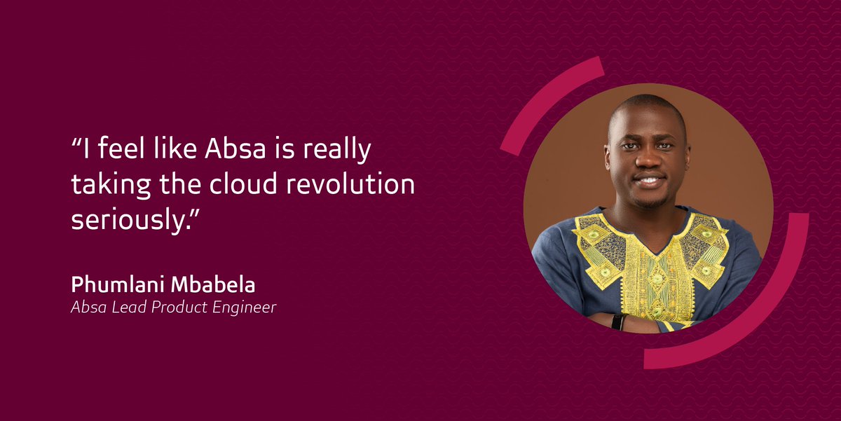 Absa's tweet photo. At Absa, our goal is to ensure that employees are equipped with the right skills and, through the cloud incubator programme, we were able to bridge the skills gap in cloud technologies. Learn more about the initiative here: https://t.co/ZFlKr2Ipig #cloudincubator #ito https://t.co/YT2Ya0ZMMe