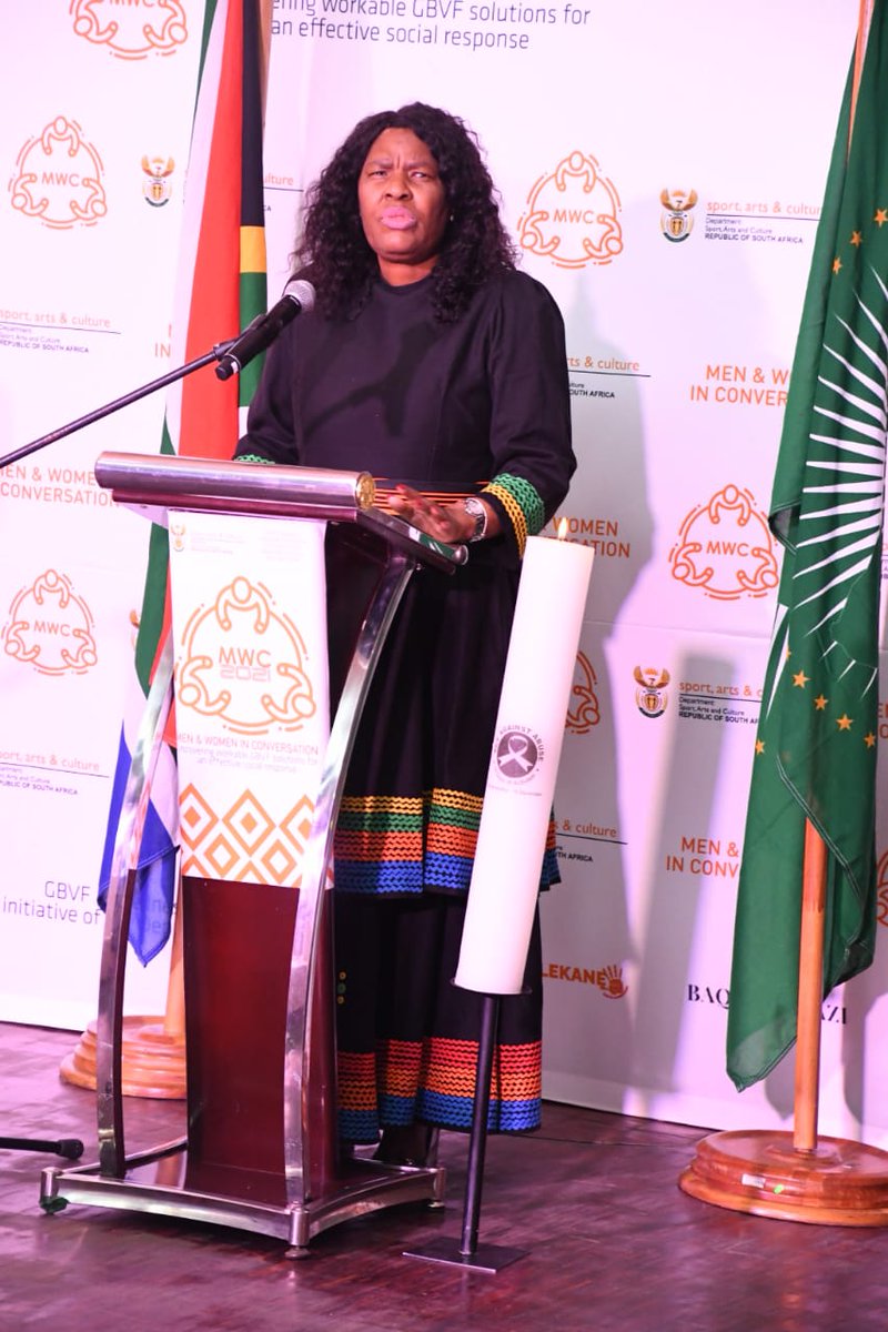 SportArtsCultur's tweet image. Today we host this inaugural multi-gender, multi stakeholder and multi-sectoral Gender Based Violence and Femicide Conference, with an aim to forge a social compact between us as government and the private sector partners... DM @MafuNoncedo
#MWC2021
#TakeResponsibility