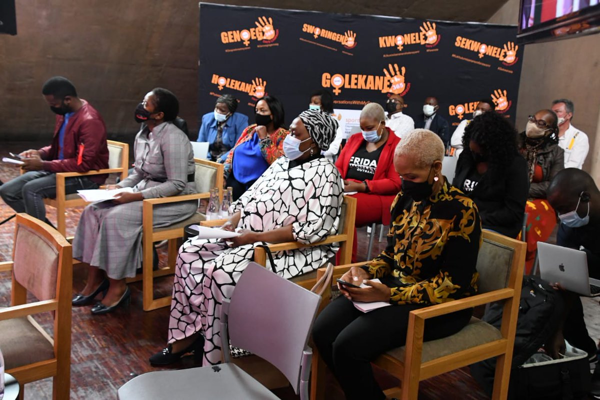 SportArtsCultur's tweet image. Today we host this inaugural multi-gender, multi stakeholder and multi-sectoral Gender Based Violence and Femicide Conference, with an aim to forge a social compact between us as government and the private sector partners... DM @MafuNoncedo
#MWC2021
#TakeResponsibility