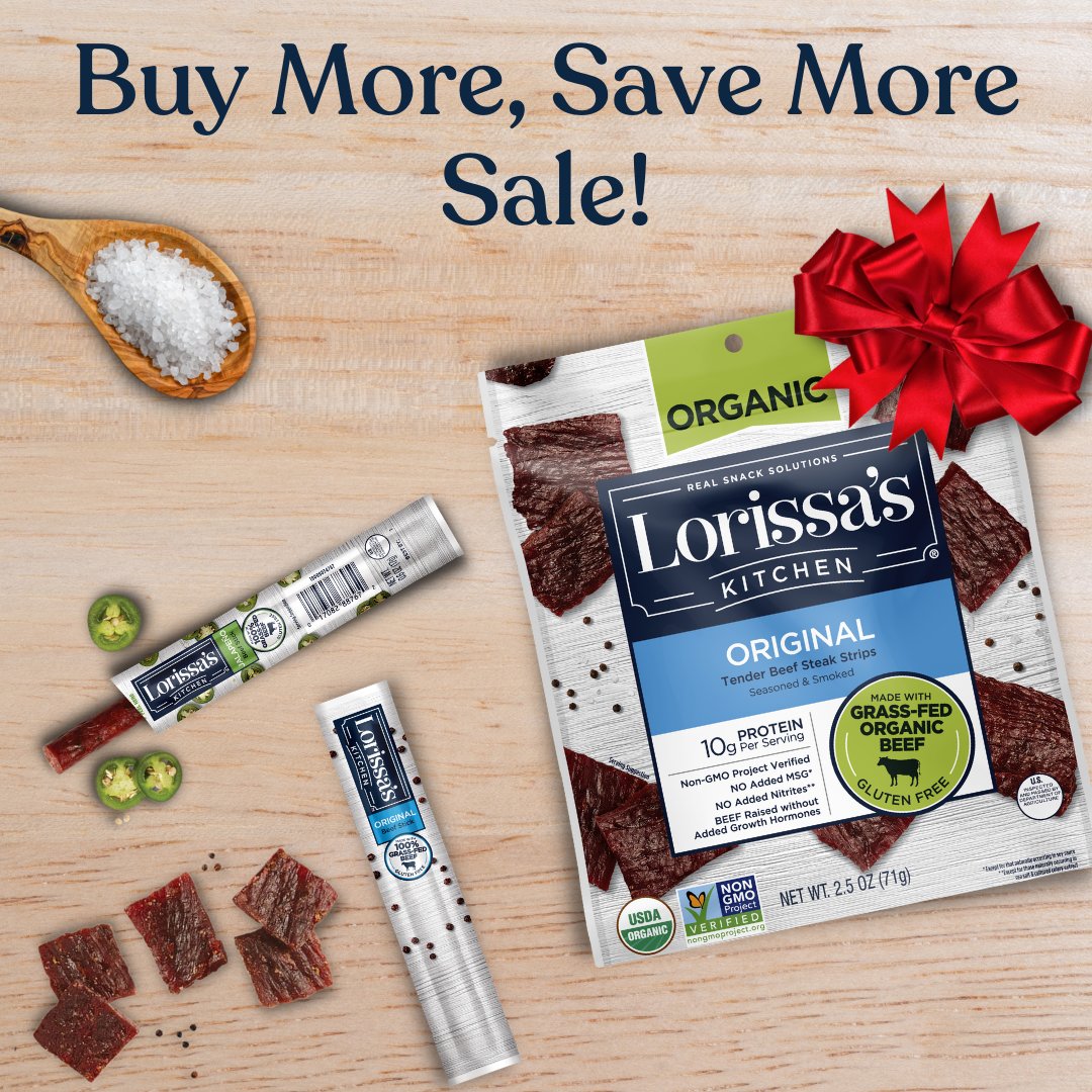 ‘Tis the day of big savings! Click to stuff those stockings and save this holiday season. 

lorissaskitchen.com/shop
