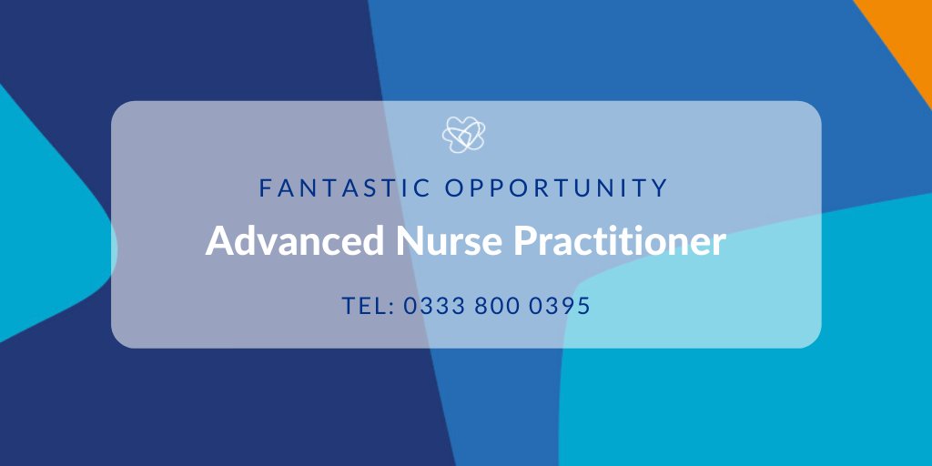 Hallam_Medical's tweet photo. Great opportunity! ANP - Huddersfield - GP Surgery. Outside of IR35 &amp; Flexible shift patterns. Call Lyndsey 0333 800 0395 or visit:https://t.co/0Ae2SgN7bR #nursejobs #advancedpractice #locumwork #agencynurses #practitionerjobs #healthcarejobs https://t.co/sCsdURxaVF