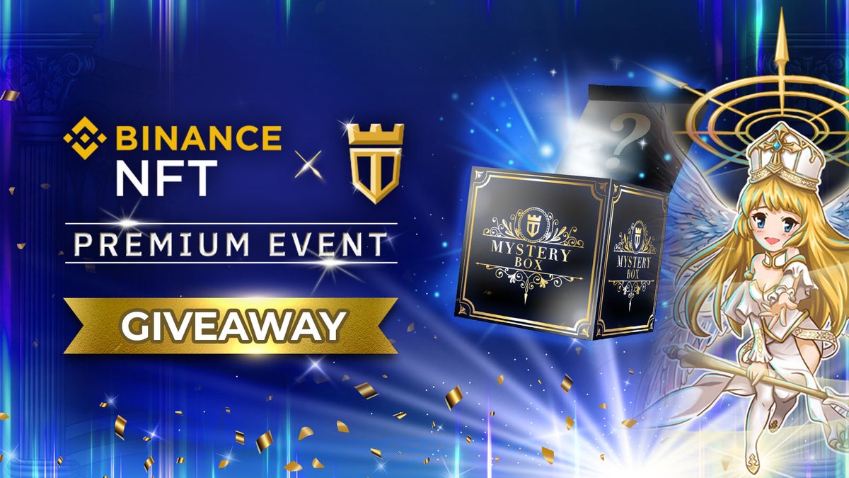 The TOWER #BinanceNFT Sale was over but you still have a chance to own a Mystery Box for free!  

Click the link below to participate👇
gleam.io/BaMbl/win-a-bi…

The more entries you have, the higher the chance you’ll win! #NFTGiveaway #MysteryBox #NFT #Binance