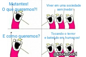 DoKobold's tweet photo. Não é pussílvio! Perdeu a oneshot de Mutante X ontem, na Twitch?! Pensando em você, a gente já colocou no YouTube, seruhumaninho! Vem em https://t.co/jfSkVfBfhM e confere!
#3d&amp;t #RPG #xmen #Memes #rpgmemes https://t.co/v1xLdvFijx