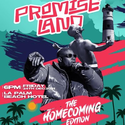 PromiseLandGh's tweet photo. PROMISELAND 24th December at the La Palm Beach Hotel. Tickets out in a bit @IamKingPromise https://t.co/e8FxTqIbtC