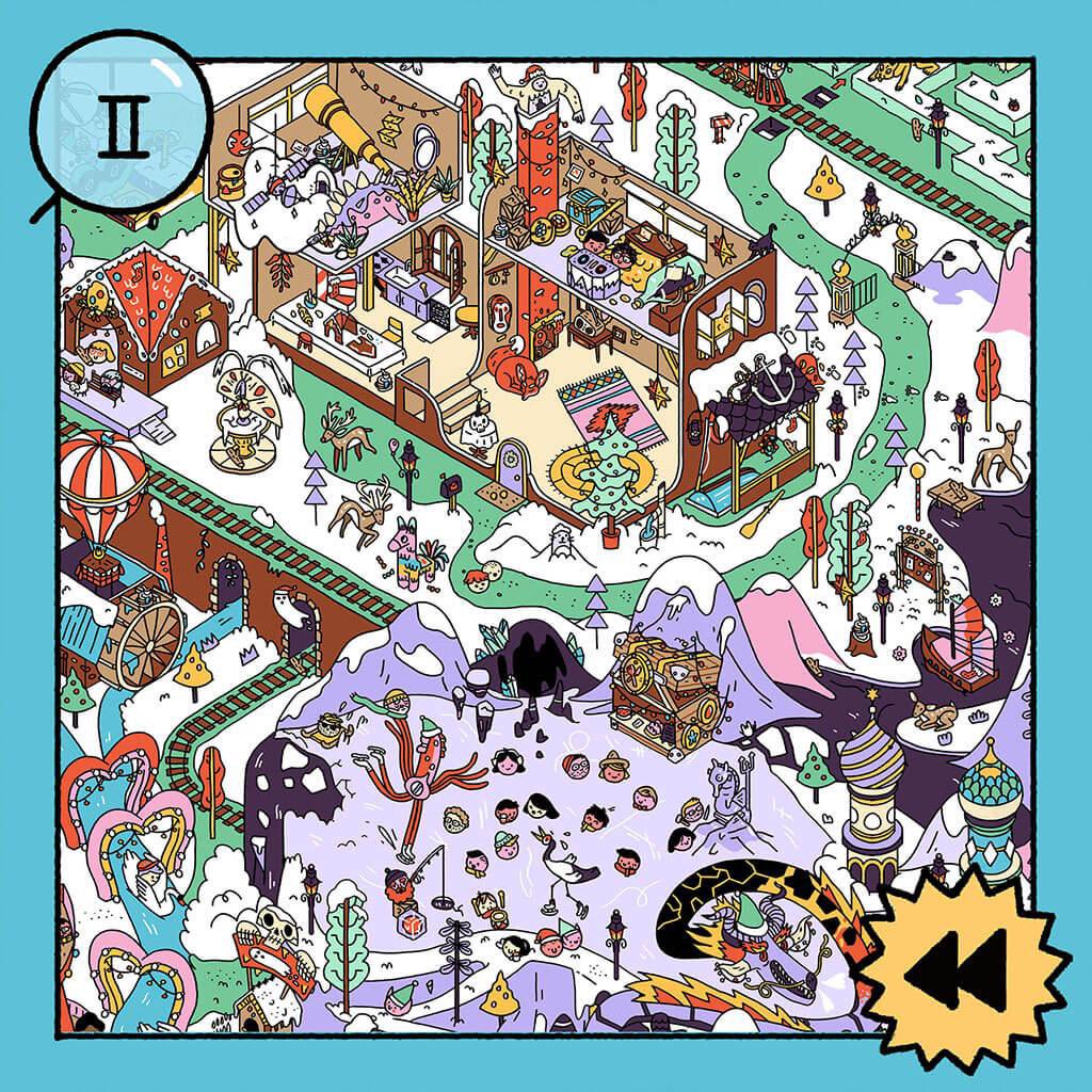 kwanbi's tweet photo. We jingled all the way through the Winter Festival Rewind! #TwoDotsScavengerHunt https://t.co/7PnRBgqBEk #twodots https://t.co/i1g7eTDgXE