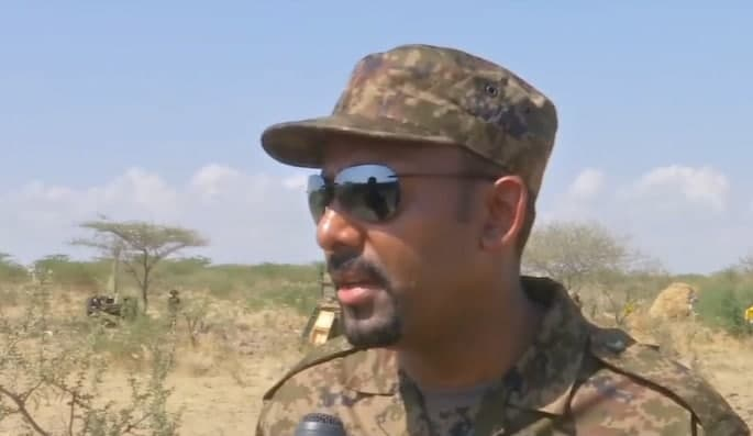 TaddeleD's tweet photo. The #hero on Action: he is solid and never #negotiates on #Ethiopia and #Ethiopians!!
#Big respect and stay safe!!!
#ETH prevails!! https://t.co/gz84SkzvMY