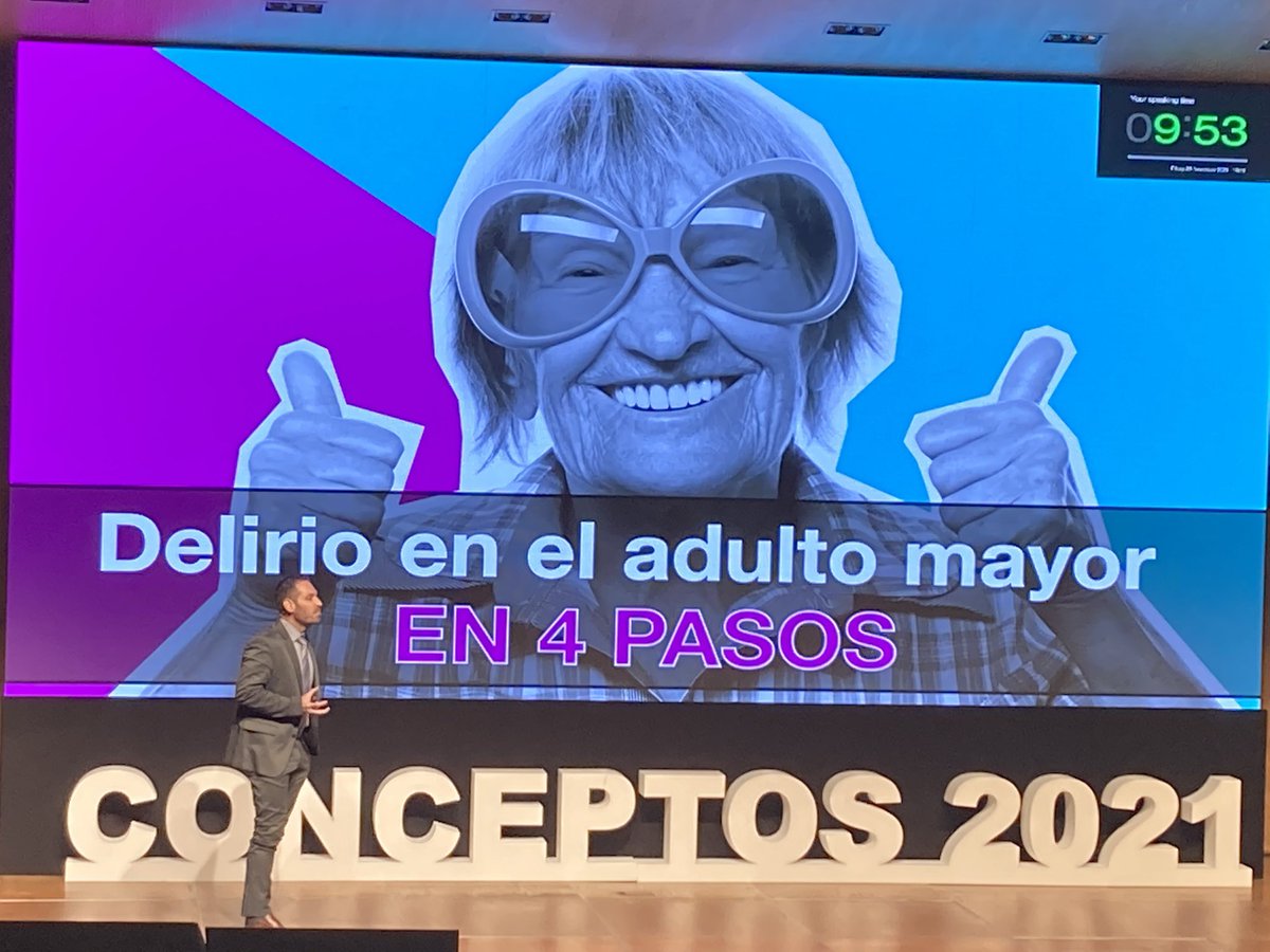 mjesusglez's tweet photo. Delirio en adulto mayor , Dr Alejandro Mayo Alvarez. 1 error: le aislamos de la familia, les quitamos gafas y audífonos: desconexión >> agitación https://t.co/bU5Kwy60Hk