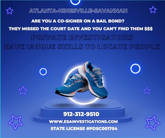 esa_security's tweet photo. #Atlanta #Hinesville  #Savannah #Macon #Columbus #Augusta #Valdosta #bailjumpers #fugitive #bailbond #failuretoappear #benchwarrant #esainvestigations #privateinvestigator #armedsecurity #executiveprotection #lithonia #Tucker #stonemountain https://t.co/G2YFFFqr3z