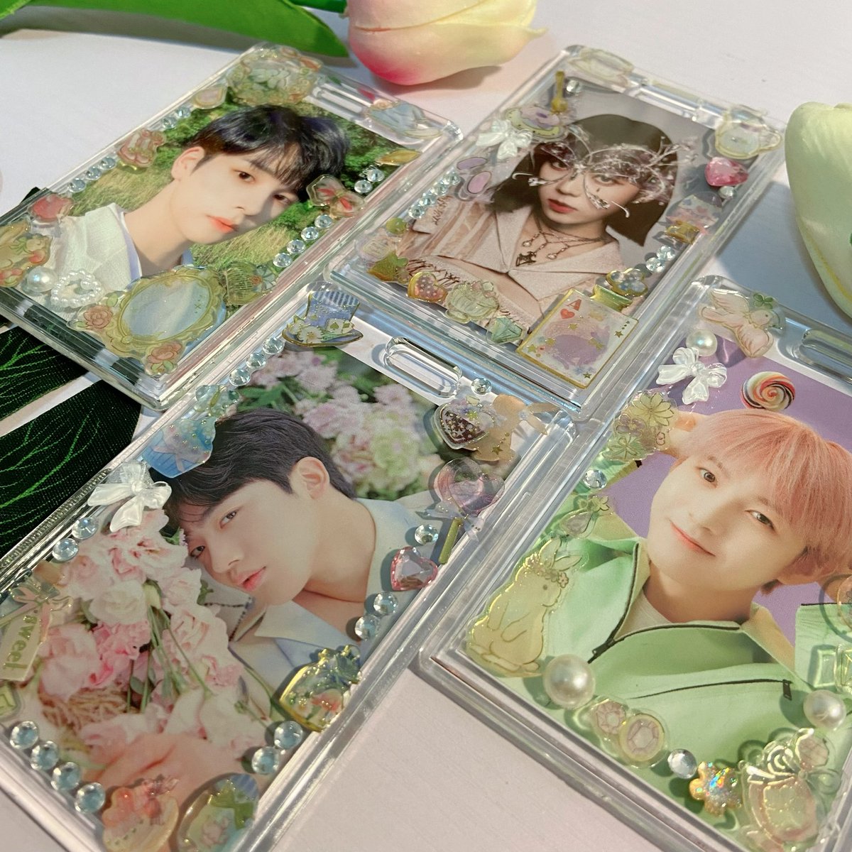 csychanz's tweet photo. 🪞ตัวอย่างตอนใส่การ์ดค่ะ 🩰✨ https://t.co/tDnjE1phUB