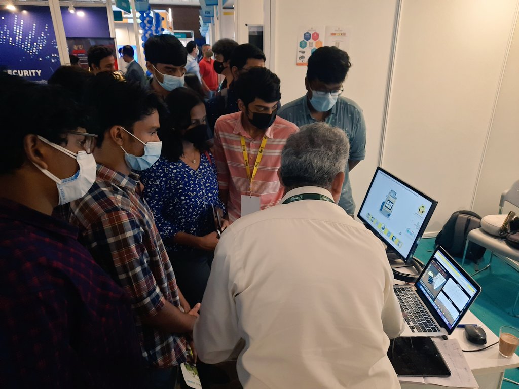 BeeboxStudios's tweet photo. #CIICONNECT2021 AR VR web3D solutions #VR #AR #iitmic #iitmrp https://t.co/wsWFOVsetg