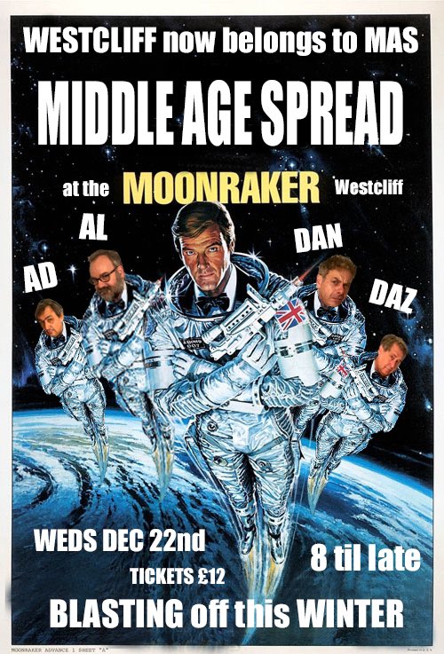 LordWakering's tweet photo. For any #middleagespread fans who are not looking at their FB, tickets are on sale now! On Eventbrite and Fives. Music Policy Second To None, you know it xxx https://t.co/ppsL7x6oB2