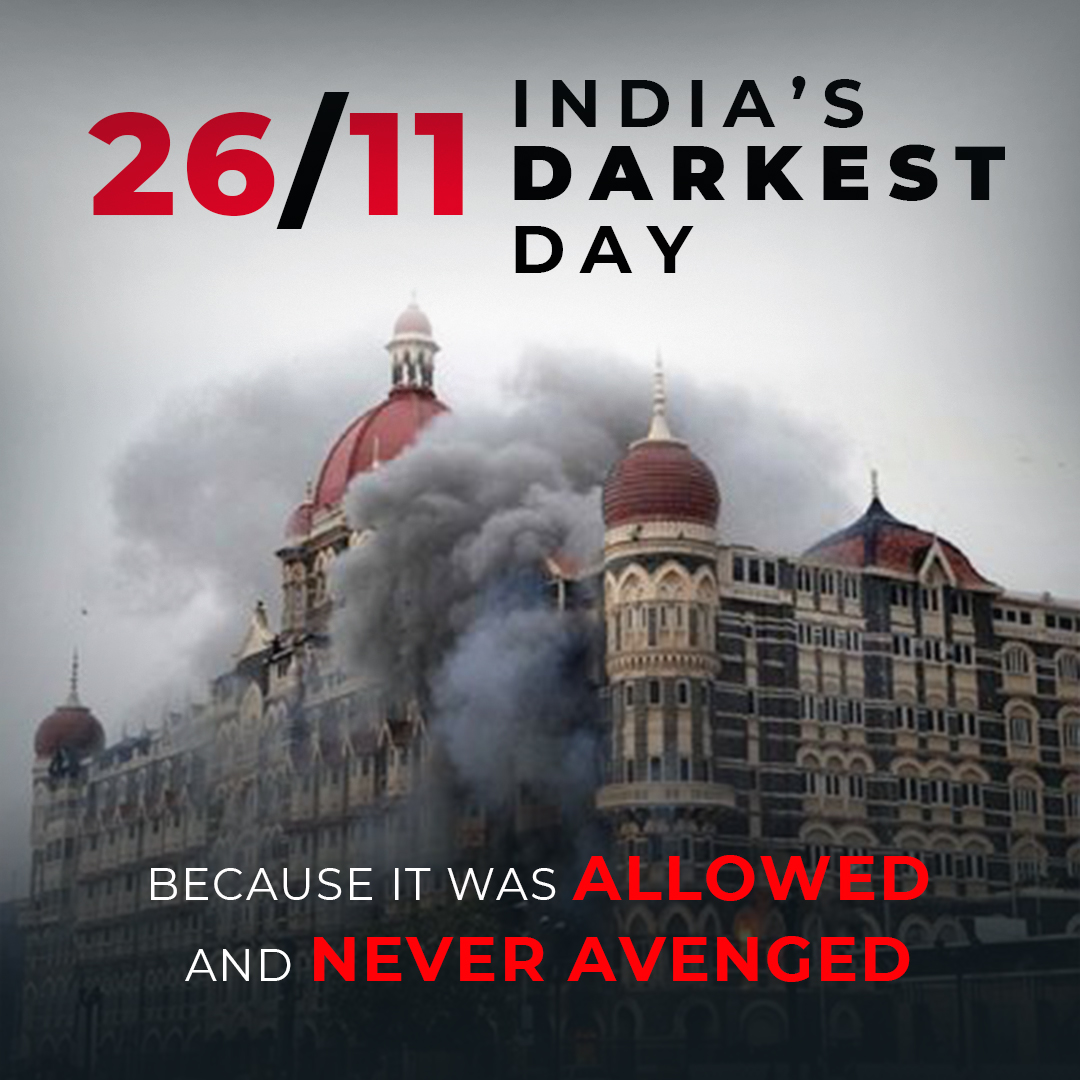Datta_karan's tweet photo. Let's not forget the dark day of 26/11.
.
.
#26/11 #darkday #letsnotforget #martysofindia https://t.co/mx7KXVYrLv
