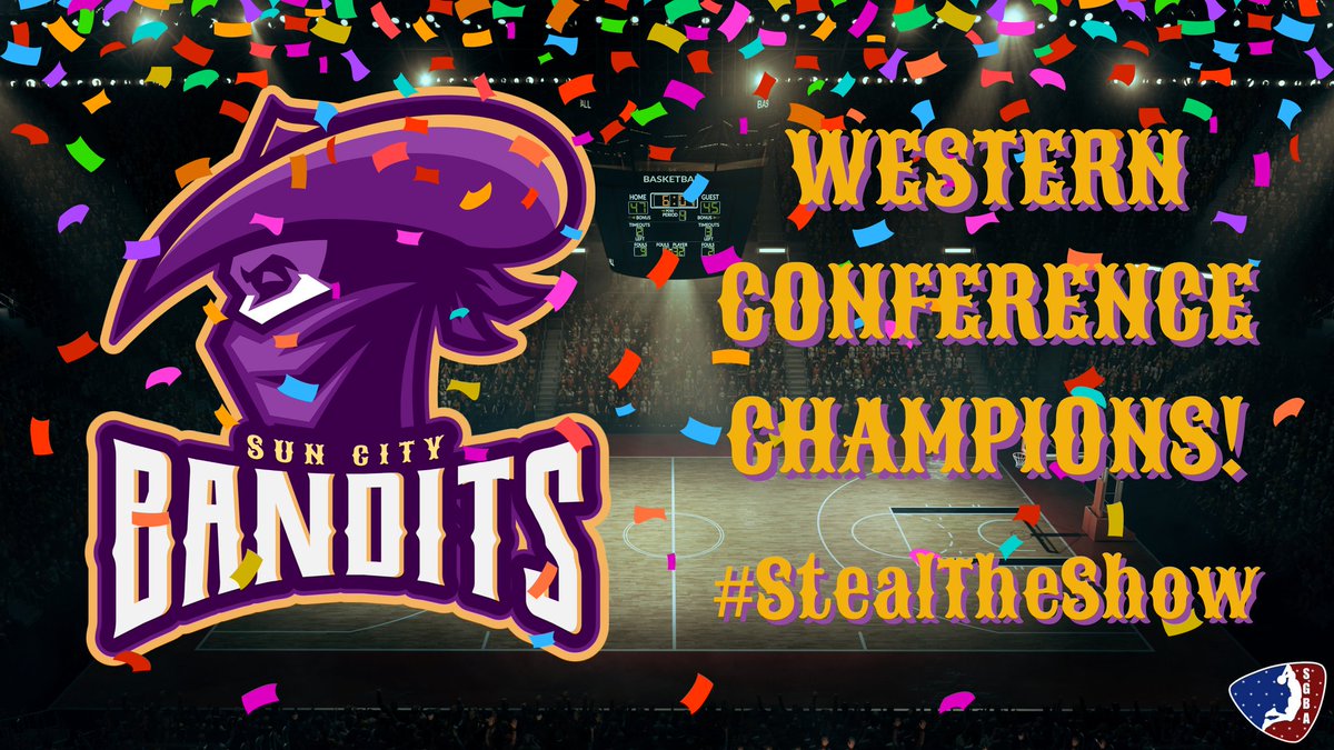 You know we always #StealTheShow and now we are the FIRST EVER WESTERN CONFERENCE CHAMPIONS!!!
Now on to the <a href="/SGBA2K/">SGBA</a> Finals!!!!!