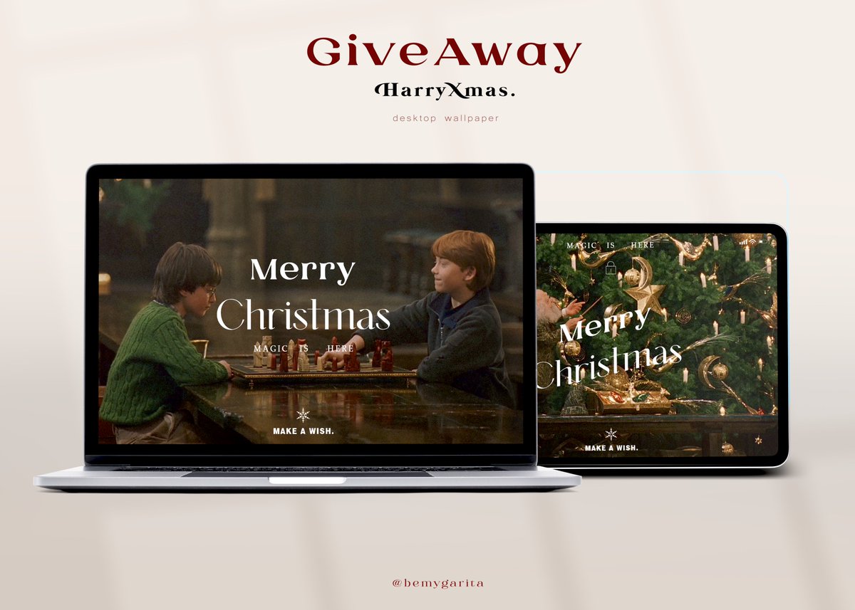 bemygarita's tweet photo. มาแจกวอลแฮร์รี่ต้อนรับคริสมาสต์คับ❄️ทวิตแรกของแอค
✴︎Giveaway wallpapers✴︎
🧣HarryXmas.*･｡ﾟ
desktop wallpaper.*･｡ﾟ🎄

✧Don’t use it for commercial 
✧pls rt💖before use
✧Link in reply
#แจกgiveaway #wallpaper #แจกวอลเปเปอร์ #แจกไฟล์png #แจกwallpaper https://t.co/R6mDmiRs1T