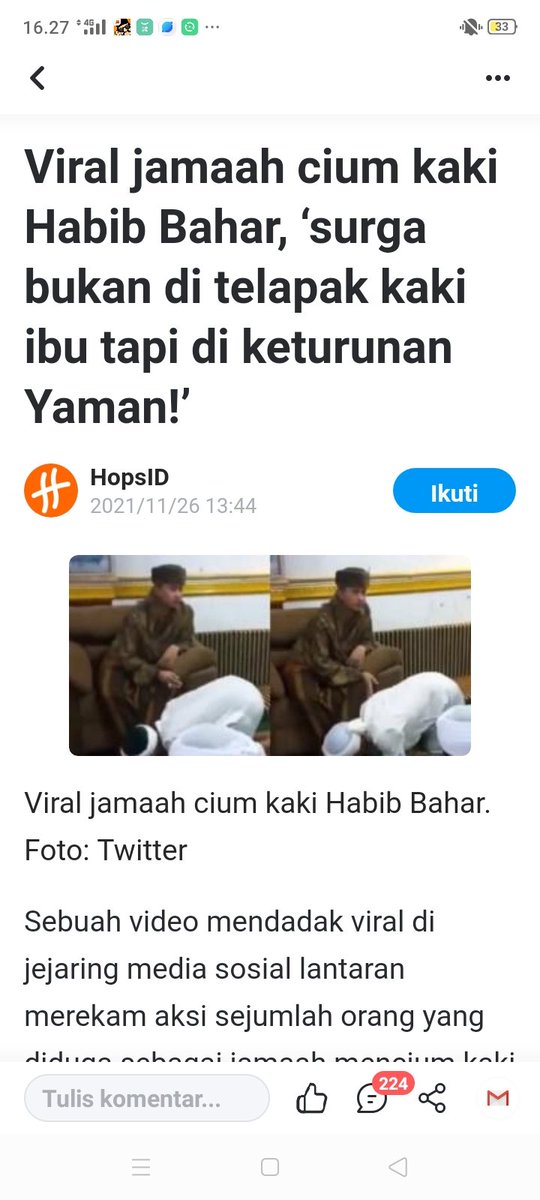 Ulama beneran tidak akan mau menerima perlakuan seperti ini.