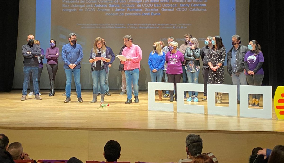 ccoo_bll_apag's tweet photo. Plens d'energia, i amb molts deures pel davant, tanquem una gran #AssembleaCCOO ‼️ https://t.co/bdChGLcLPB