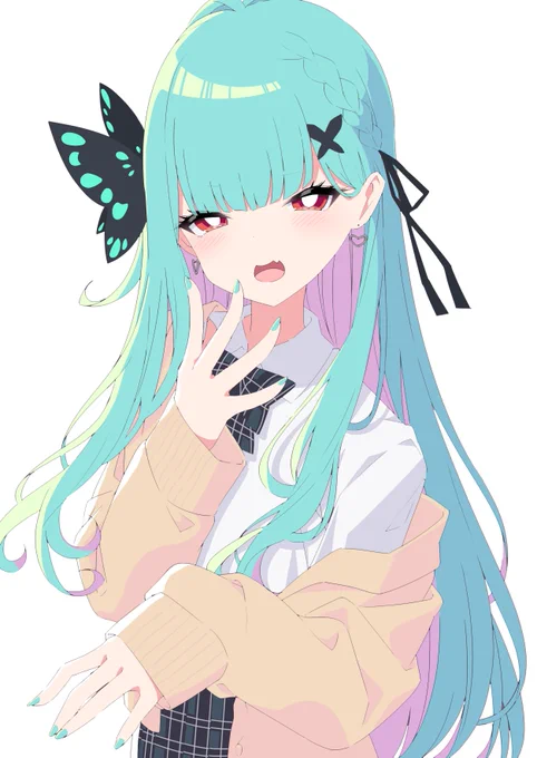 制服可愛い
 #絵クロマンサー 