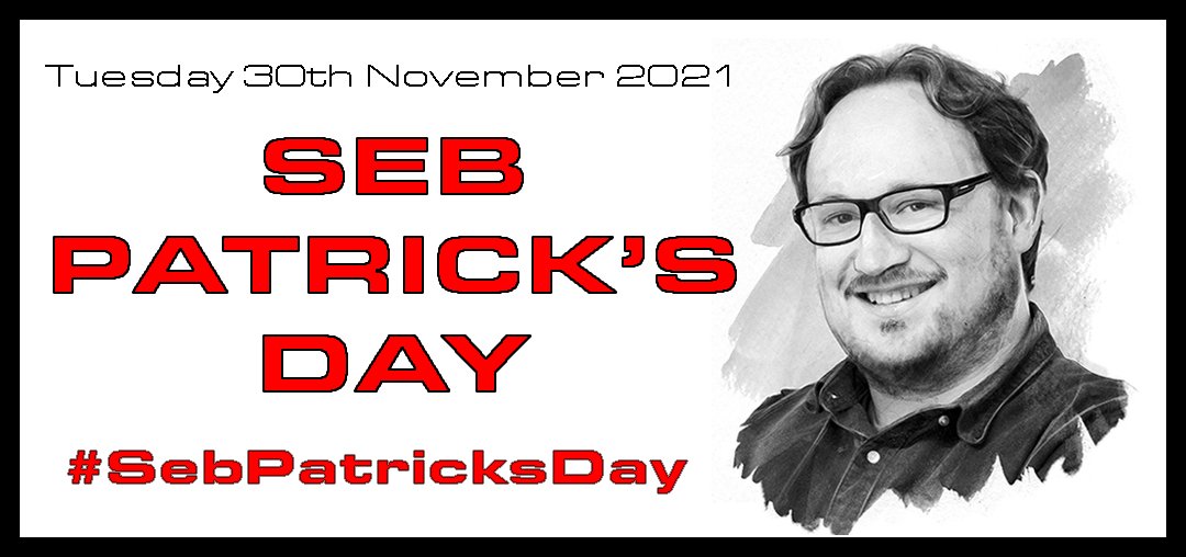 ganymedetitan's tweet image. To celebrate our friend, former G&amp;amp;Ter and @RedDwarfHQ editor @sebpatrick's birthday, Tuesday 30th November is now SEB PATRICK'S DAY. A day of memories, photos and fundraising. Here are all the details - spread the word but don't use the hashtag yet! #RedDwarf