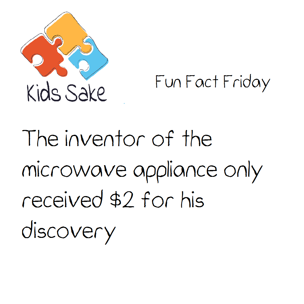 KidsSake_PBE's tweet photo. Do you know who invented the microwave? https://t.co/Qj9EAnFLoi