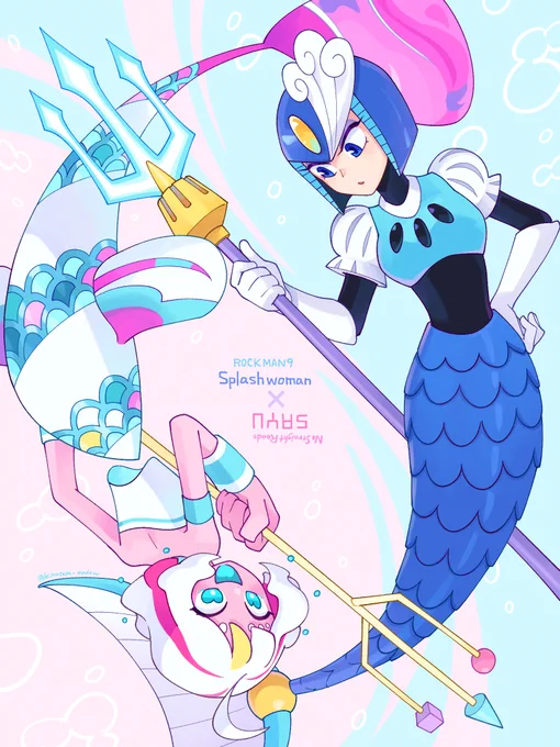 (⚠️クロスオーバー)
電子の人魚🐠 