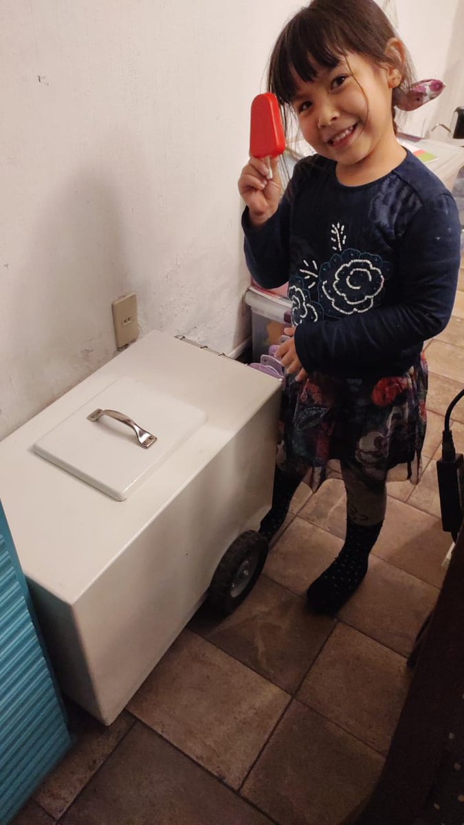 Cuacuale's tweet photo. #ECDQEMSD Amigos vengo a dar fe de que todo es legal. Ya llegó mi premio del concurso del chistorete... Mi mini carrito de nieves.
Pd. Nunca manden envíos por corres interespacial, tardó mucho. 😅 https://t.co/cpifUENJyP