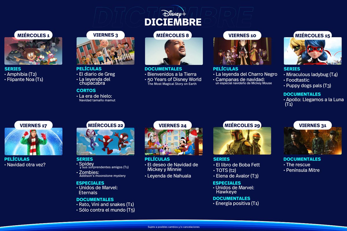 Disney Latinoamerica On Twitter Cerramos Un Gran Ano Con Grandes Estrenos Todo Esto Llega En Diciembre A Disneyplus Https T Co Hv59y3w8id Twitter Disney Latinoamerica On Twitter Cerramos Un Gran Ano Con Grandes Estrenos Todo Esto Llega En Diciembre A Disneyplus Https T Co Hv59y3w8id Twitter