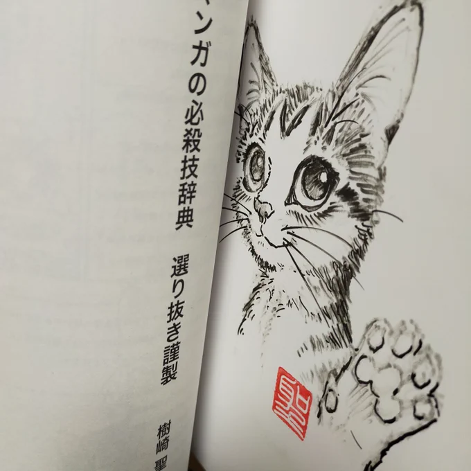 ついでに少量だけですが、「マンガの必殺技辞典 選り抜き謹製」増刷分がBOOTH倉庫に届くまでの間にウチにある分を販売します。ウチからの発送分に関してはBOOST(投げ銭機能)して下さった方にはサインイラスト入れて送ります。 