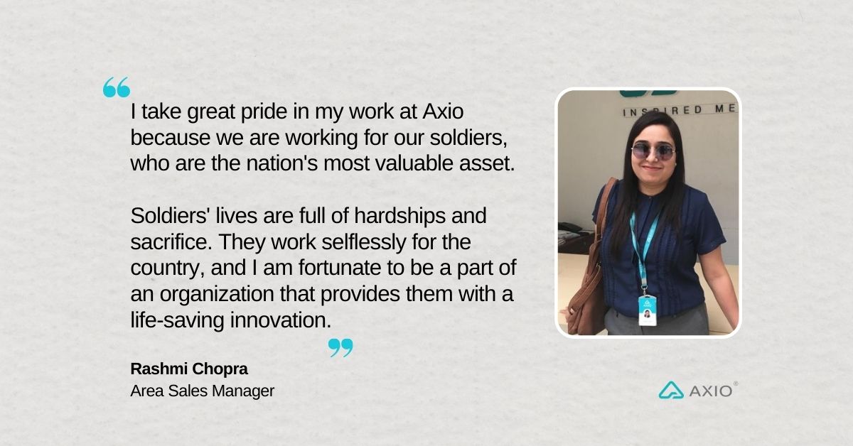 axiobio's tweet photo. Introducing Rashmi Chopra, Area Sales Manager at AXIO.
Rashmi has been associated with AXIO since 2018 and is part of our Domestic business team. She is responsible for pan India defense business.
#employeeexperience #Employment #Work #WorkAtAxio #AxioBio #GreatPlaceToWork https://t.co/d3Da2MC1up