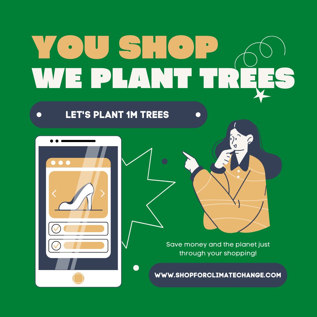 Shopforclimate's tweet image. We’re looking forward to launching our new platform over the next few weeks. 

shopforclimatechange.org

#shopforclimatechange #ecoshopping #ecoshop #cashback #planttrees 
#eco #shopping #ecofriendly #london #sustainable #fashion #sustainability #style #recycle #love #zerowaste