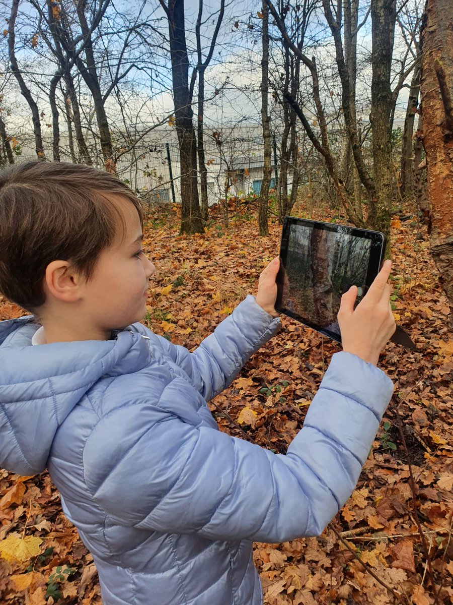 DreghornPrimary's tweet photo. Primary 6 used the Woodland Walk to go on an angle hunt. They created their own angle art using protracters to measure and draw angles. #angleart #learningoutdoors https://t.co/E4ErWOgXtG