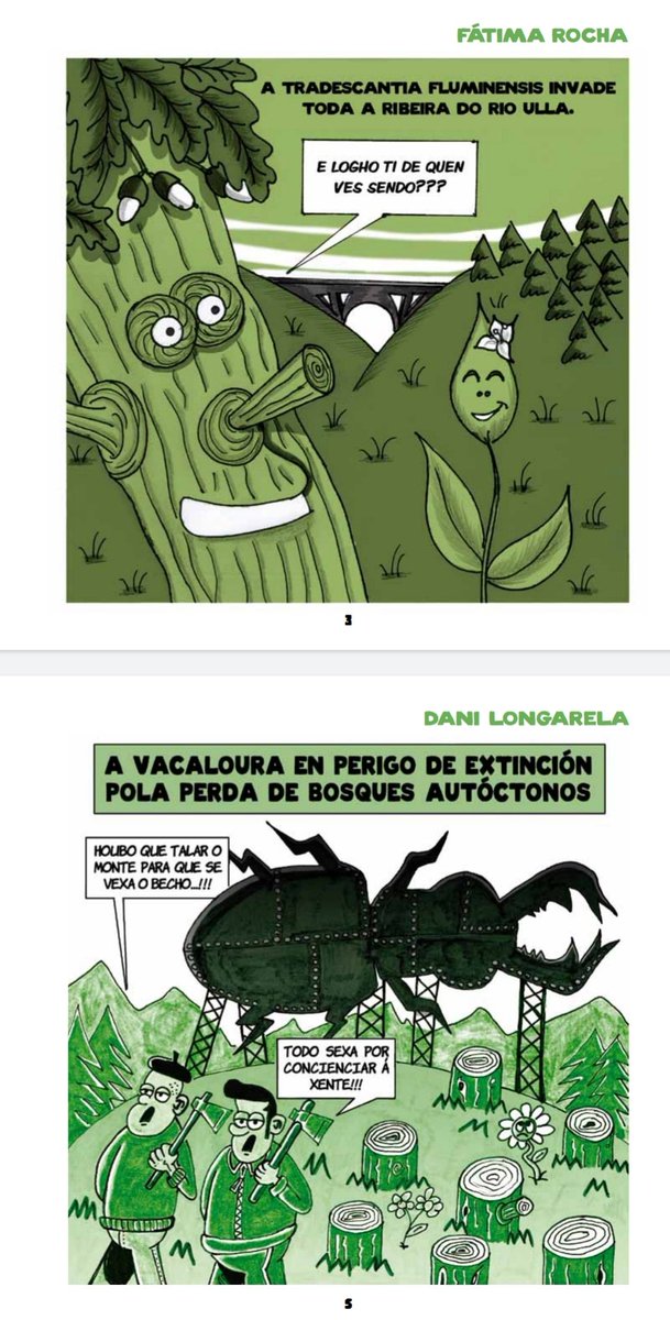 asocamabul's tweet photo. Presentamos a publicación HUMOR AMBIENTAL, froito do traballo das persoas participantes no Curso de Humor Gráfico Ambiental desenvolto por Amabul neste outono coa financiación da Deputación da Coruña e coa coordinación de Kiko da Silva 

Dispoñible en https://t.co/RhYjHi2dza https://t.co/DeZnkZmLbO