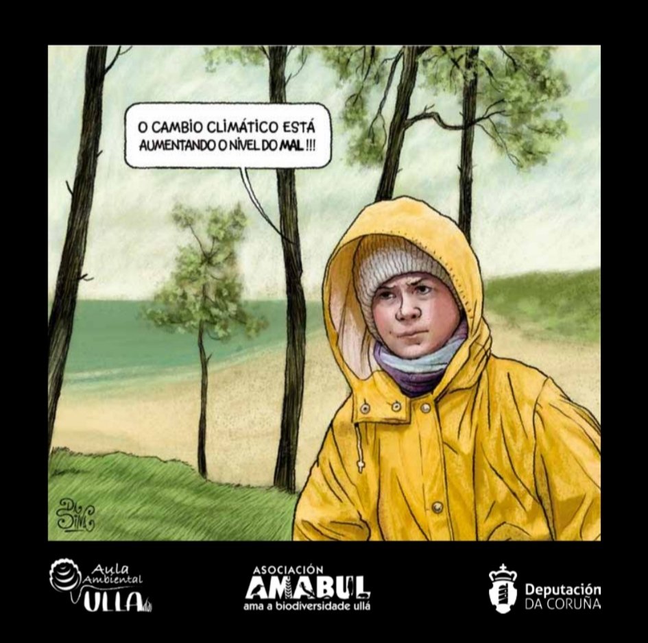 asocamabul's tweet photo. Presentamos a publicación HUMOR AMBIENTAL, froito do traballo das persoas participantes no Curso de Humor Gráfico Ambiental desenvolto por Amabul neste outono coa financiación da Deputación da Coruña e coa coordinación de Kiko da Silva 

Dispoñible en https://t.co/RhYjHi2dza https://t.co/DeZnkZmLbO