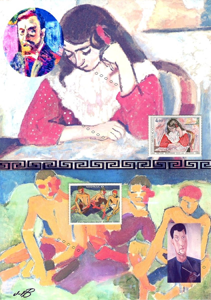 barbierjeanf's tweet photo. Fauvism - De Vlaminck, Van Dongen Matisse and Derain
https://t.co/UvxYrsdfSH
#Fauvism #DeVlamink #Derain
#VonDongen #Matisse #HomemadeEditing
#CollectionStamps #A4ColorPrinting
#OriginalArtwork #NewLookPhilately
#DigitalArt #WallDecoration
#ChristmasGiftIdea #VintageStamps https://t.co/CvRJNuQBcO