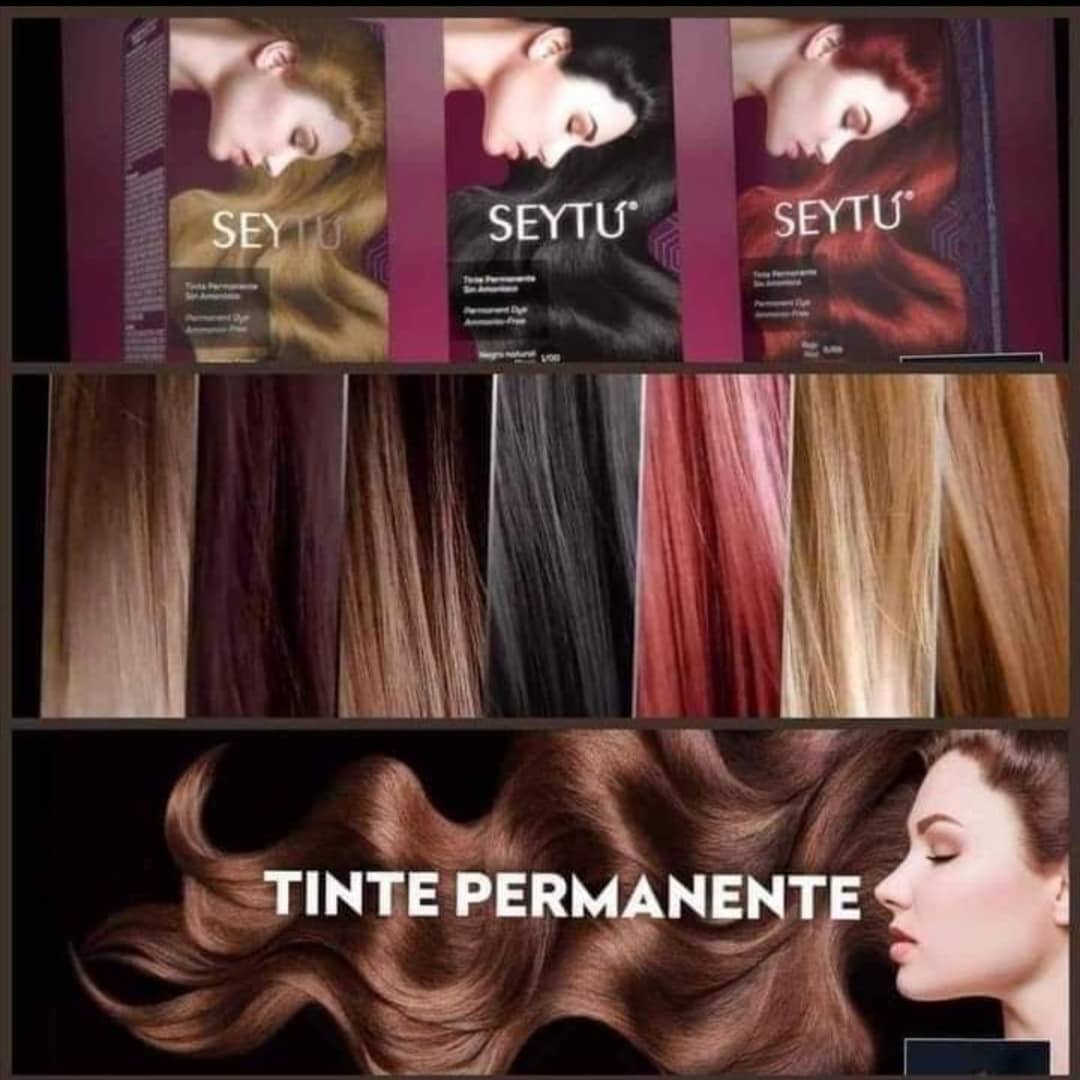 Distribuidor_ST's tweet photo. Tintes Naturales Permanentes SEYTÚ

 #Tintes libre de amoniacos y parabenos.
Cobertura total y uniforme sin dañar fibras capilares, ni cuero cabelludo.
Brinda flexibilidad e hidratación.

#enviosnivelnacional #Like
#tintesseytú #tintessinamoniaco #cabellohermoso #enviosnacionales https://t.co/Ebvlos1gLT