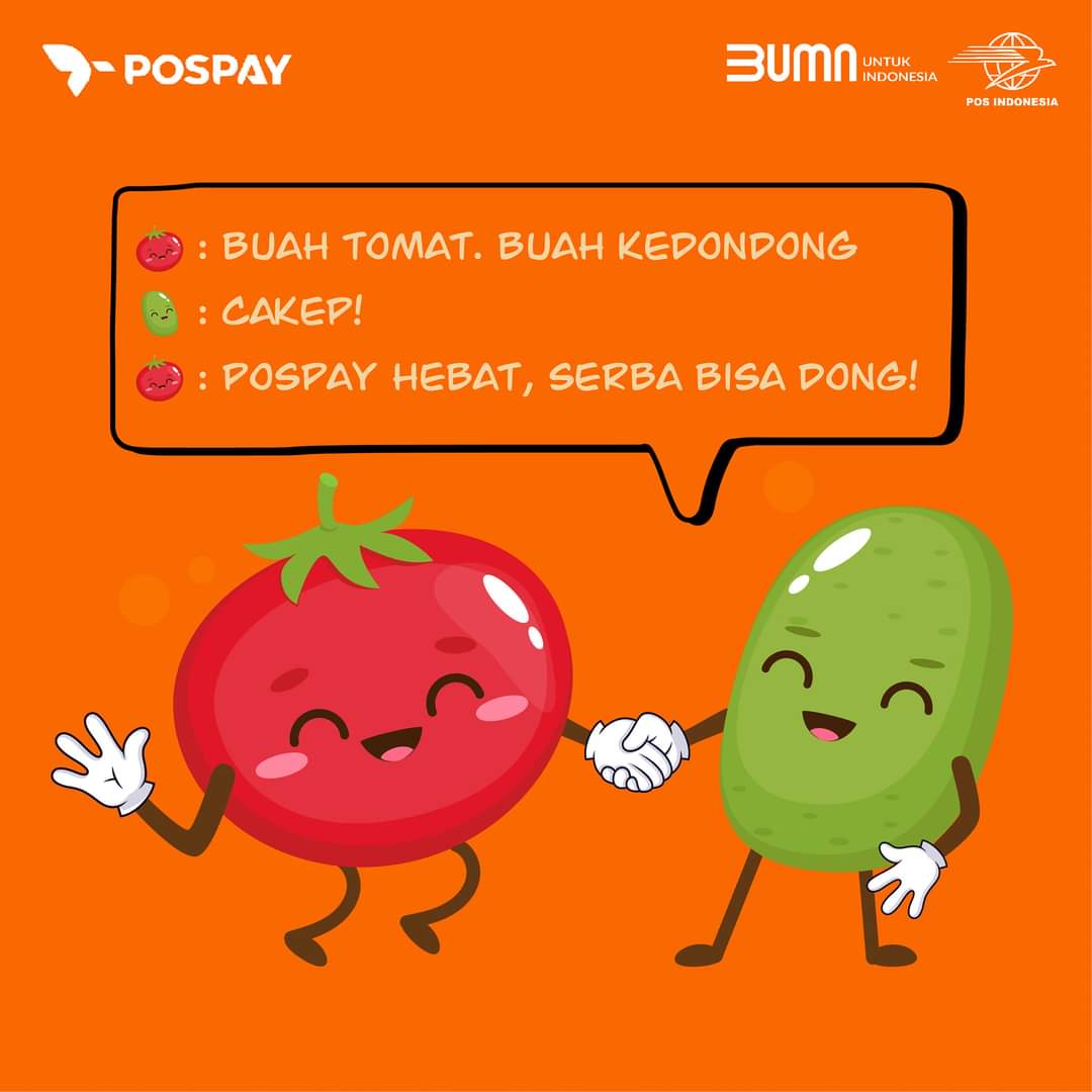 Yoi! Urusan apa aja pakai Pospay pasti selesai!