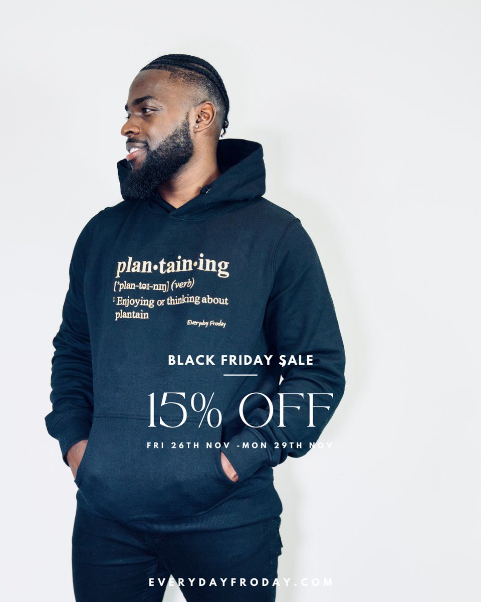 EverydayFroday's tweet photo. 🖤Black Froday is here!🖤 Shop Everyday Froday at a 15% discount no code needed! Just head over to our website where you can check out the new collection too. https://t.co/qWp7e7WJNd