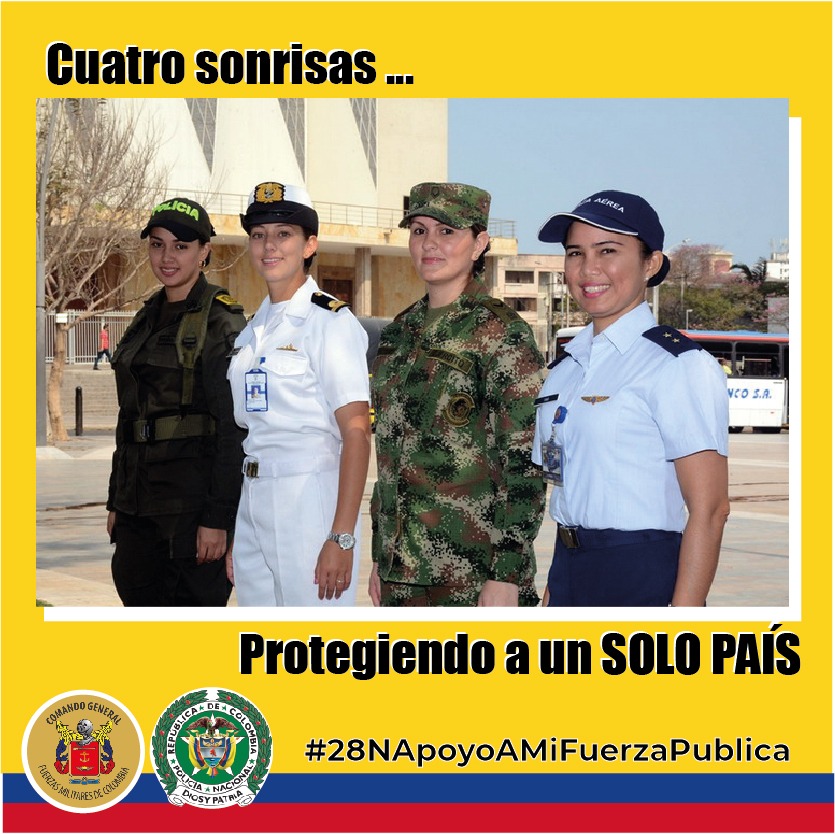 EIExpedienteCol's tweet photo. Dato: Por iniciativa de un grupo de personas de la sociedad civil, se está convocando en varias ciudades del país, a una concentración de reconocimiento de la misión de la fuerza pública nacional para el próximo 28 de noviembre a las 9:00 a.m.  #28NApoyoAMiFuerzaPublica https://t.co/Xp7UoOpbHD
