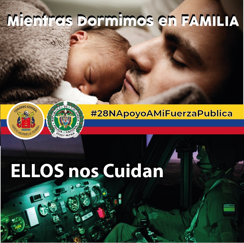 EIExpedienteCol's tweet photo. Dato: Por iniciativa de un grupo de personas de la sociedad civil, se está convocando en varias ciudades del país, a una concentración de reconocimiento de la misión de la fuerza pública nacional para el próximo 28 de noviembre a las 9:00 a.m.  #28NApoyoAMiFuerzaPublica https://t.co/Xp7UoOpbHD