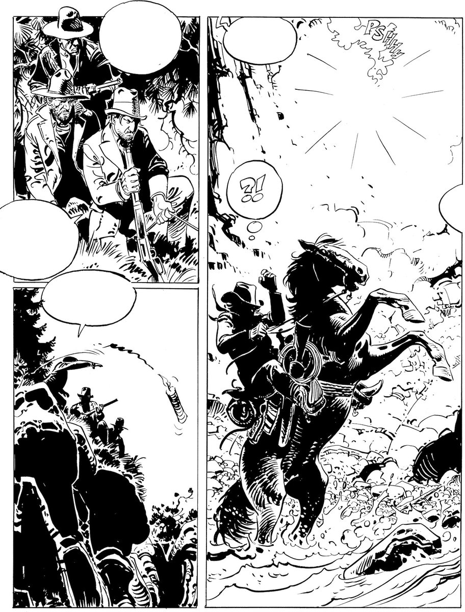 Jean "Gir/Moebius" Giraud, Blueberry, line work... 