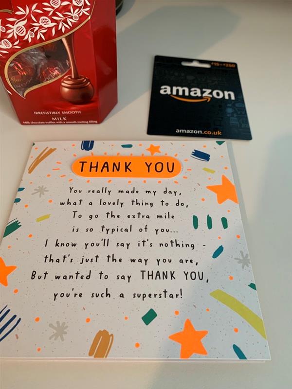 WesternBusiness's tweet photo. What a lovely gesture from St Pauls in Rawtenstall for our Technician, Andy. Thank you! https://t.co/qc7ngrL3QX