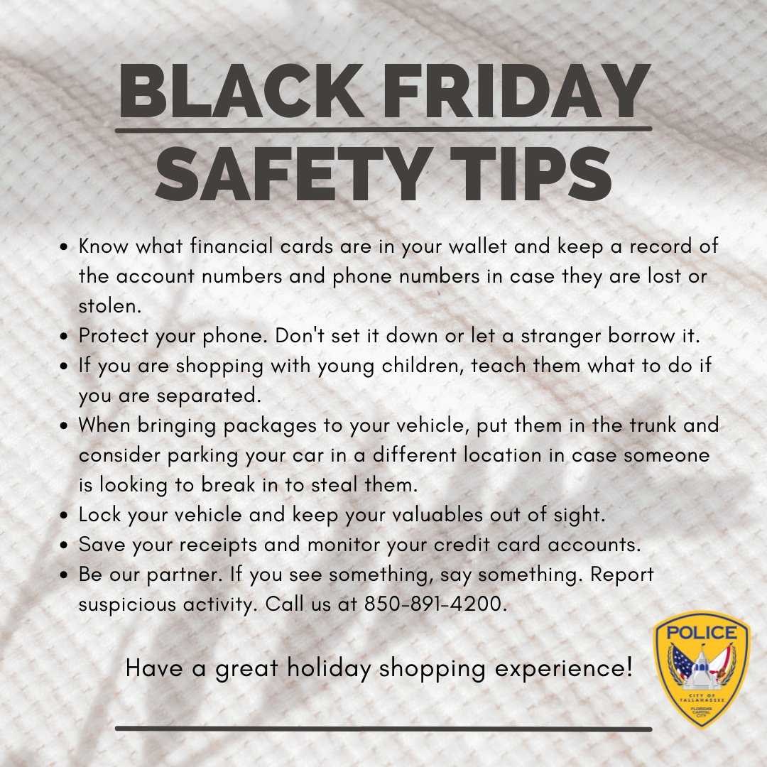 Helpful shopping safety tips to keep you protected